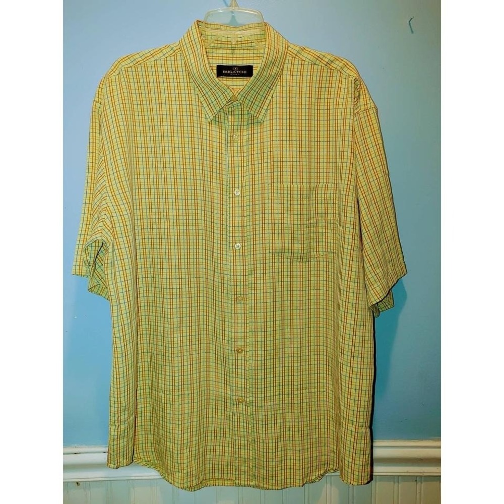 Bugatchi‎ button up shirt Mens Large